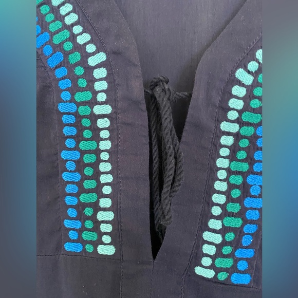 Athleta Deep Blue Beach and Pool Cover-Up - Size Small - Picture 4 of 9